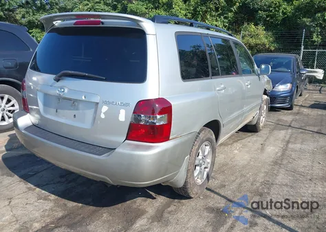 2007 Toyota Highlander V6 z USA, uszkodzony, nr VIN JTEDP21A870135278